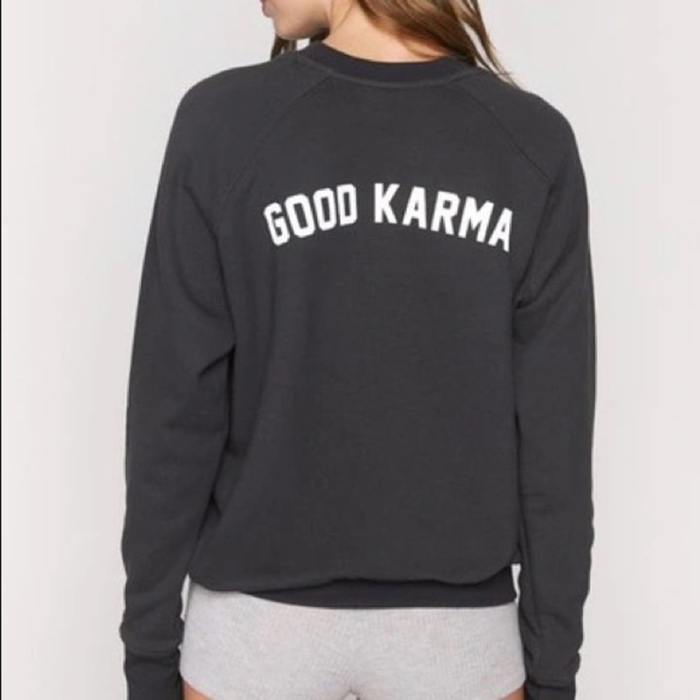 Good Karma Classic Sweatshirt - Vintage Black